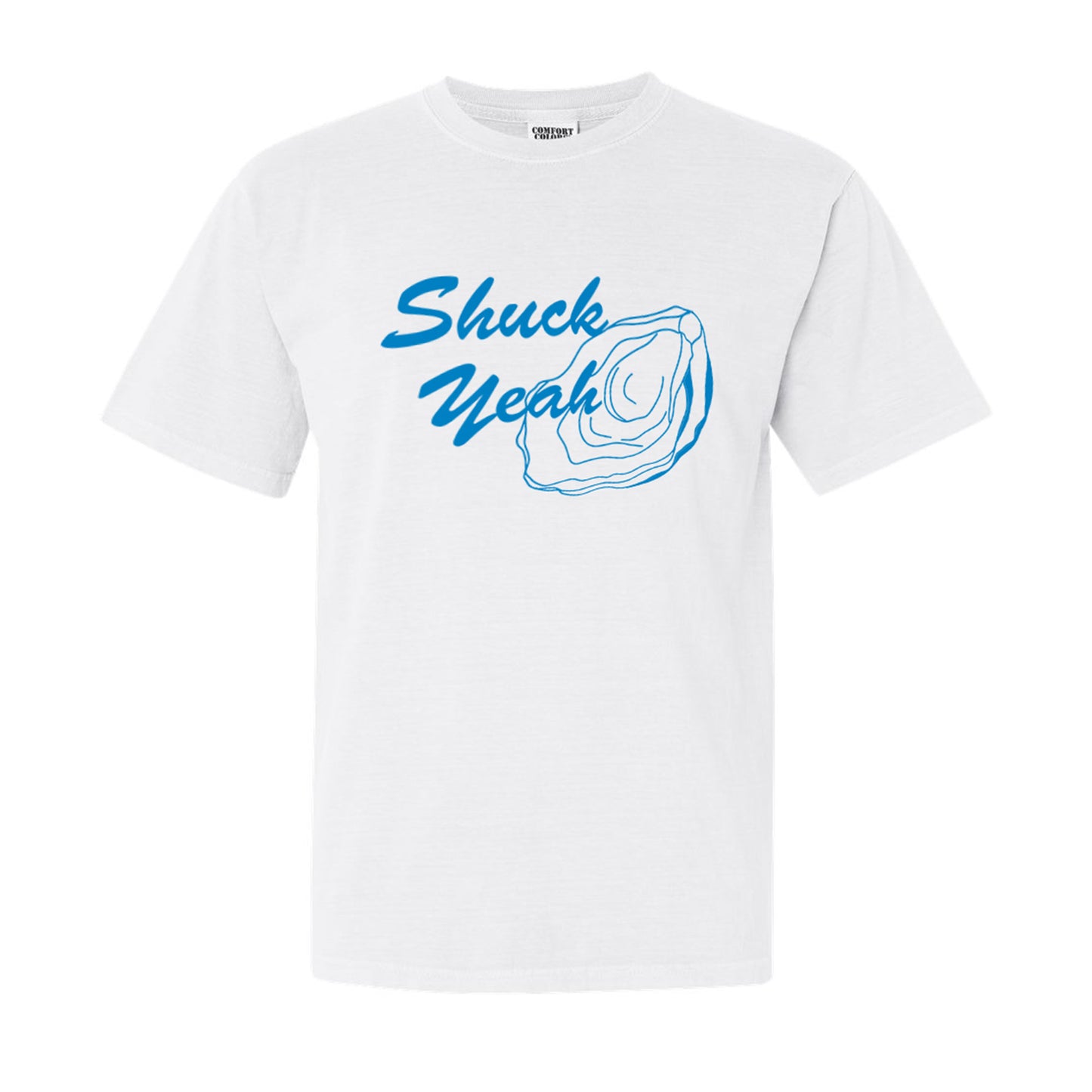 shuck yeah heavy tee