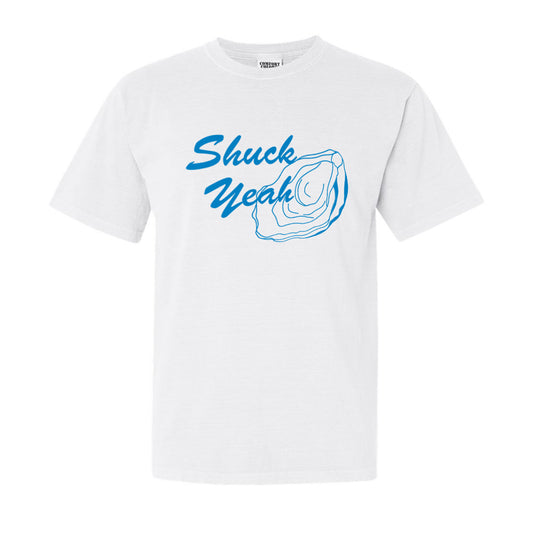 shuck yeah heavy tee